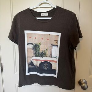 Denim forum graphic tee